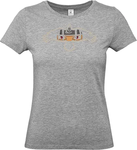 Itachi's Crow - Itachi Uchiha, Shinobi, Sharingan, Uchiha, crow, anime, manga, art print, t-shirt design, fan art, Akatsuki, ninja, geek art, Japanese animation, minimalist, subtle, symbolic, anime fan gift - Standard T-Shirt (Women)
