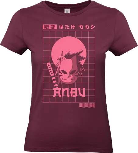 Anbu - shinobi, itachi, sasuke, uchiha, akatsuki, anbu, ninja, anime, japanese, kitsune mask, kakashi - Standard T-Shirt (Women)
