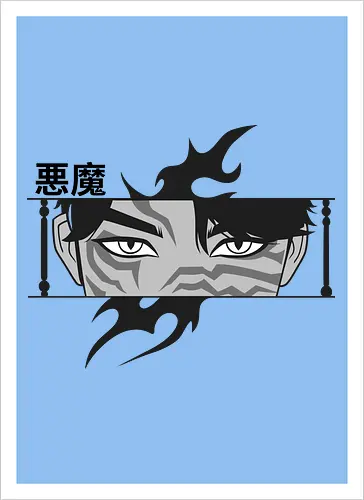 Intense Tribal Eyes Design kpop