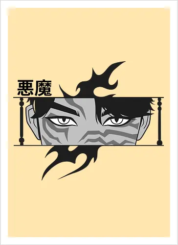 Intense Tribal Eyes Design kpop