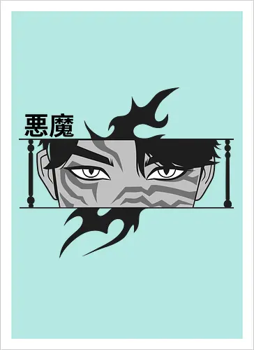 Intense Tribal Eyes Design kpop
