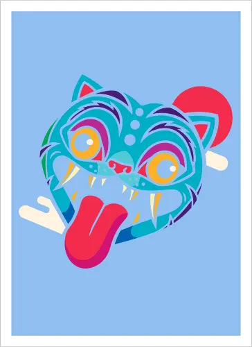 Cosmic cat Spirit Design