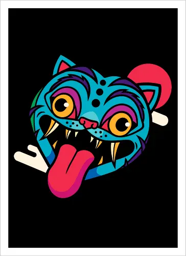 Cosmic cat Spirit Design
