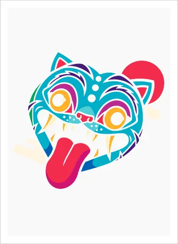 Cosmic cat Spirit Design