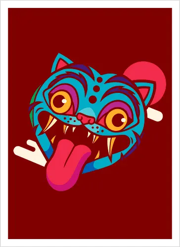 Cosmic cat Spirit Design
