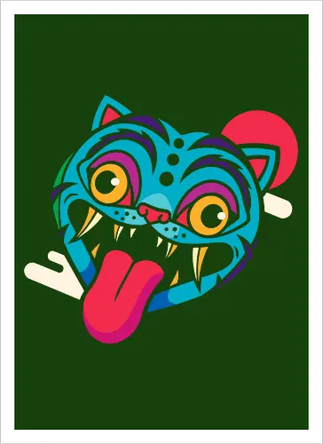 Cosmic cat Spirit Design