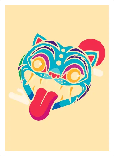 Cosmic cat Spirit Design