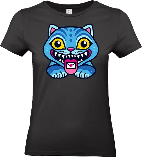 clumsy cat - anime, cat, kpop, animal, japanese, manga, cute - Standard T-Shirt (Women)