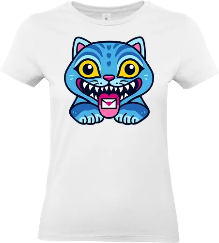 clumsy cat - anime, cat, kpop, animal, japanese, manga, cute - Standard T-Shirt (Women)