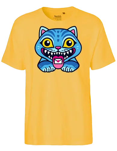 clumsy cat - anime, cat, kpop, animal, japanese, manga, cute - Fairtrade T-Shirt