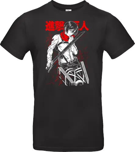 Mikasa Ackerman on Titan - Attack