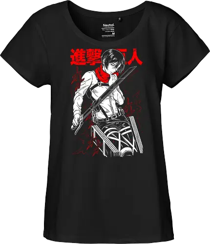 Mikasa Ackerman on Titan - Attack