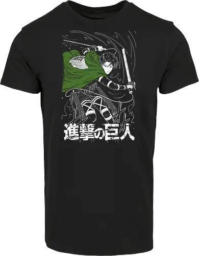 Levi Ackerman on Titan - Attack