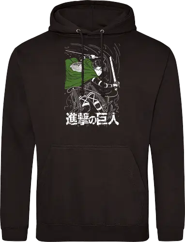 Levi Ackerman on Titan - Attack