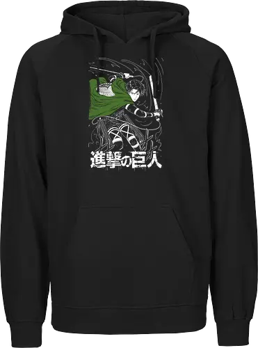 Levi Ackerman on Titan - Attack