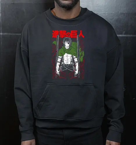 Hange Zoe on Titan - Attack