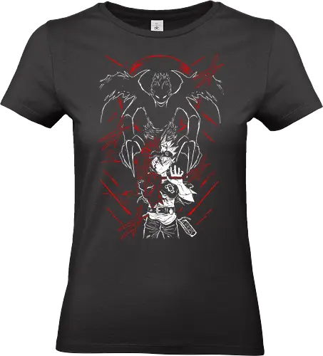 Asta Black Staria - Clover - Kawaii, Anime, Manga, Tokyo, Angry, Japanese Art, Aesthetic, Manga Style, Zylixzen, Aggressive, Gamer, Otaku, Gift, Cool - Standard T-Shirt (Women)