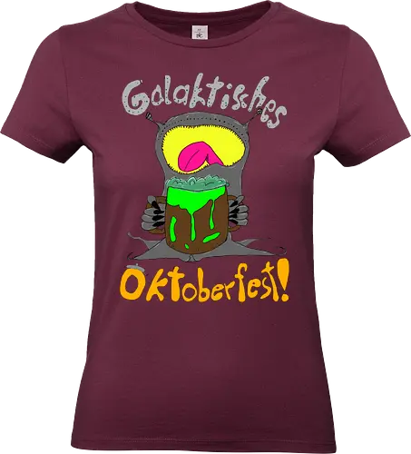 Galaktisches Oktoberfest - Oktoberfest, Bier, Spaß, Außerirdische - Standard T-Shirt (Women)