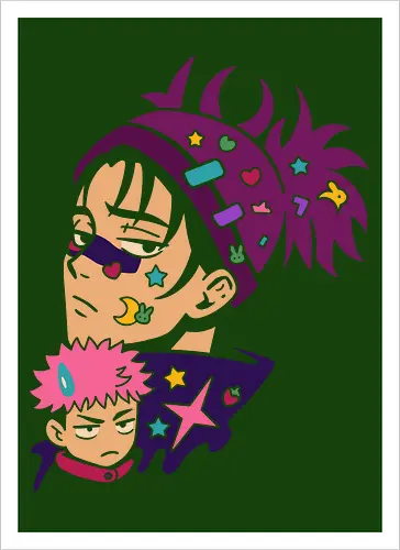 Kawaii Satoru and Sukuna