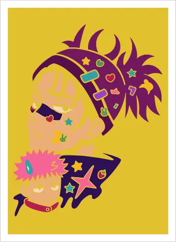 Kawaii Satoru and Sukuna