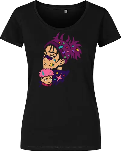 Kawaii Satoru and Sukuna