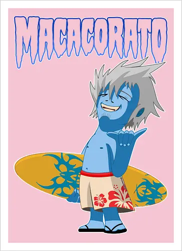 MACACORATO - Surfer Vampire - Lowbrow Surf-Vampir
