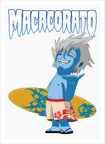 MACACORATO - Surfer Vampire - Lowbrow Surf-Vampir
