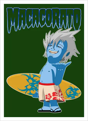 MACACORATO - Surfer Vampire - Lowbrow Surf-Vampir