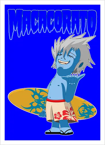 MACACORATO - Surfer Vampire - Lowbrow Surf-Vampir