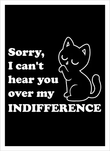 Cat Indifference