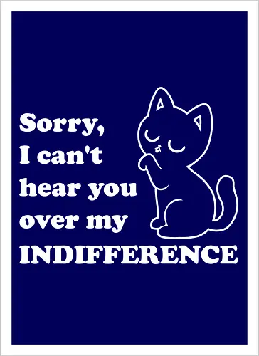 Cat Indifference