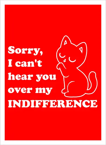 Cat Indifference