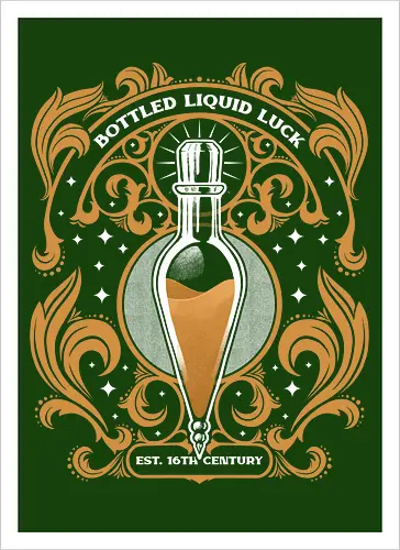 Luck Potion Art Nouveau