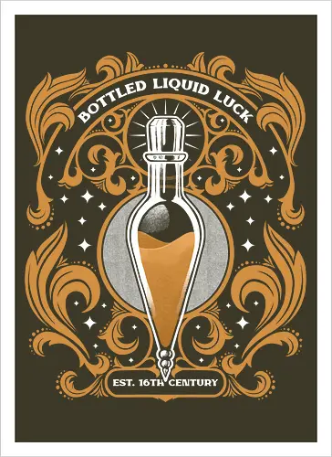 Luck Potion Art Nouveau