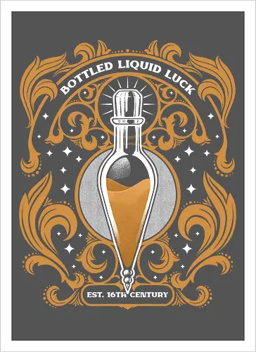 Luck Potion Art Nouveau
