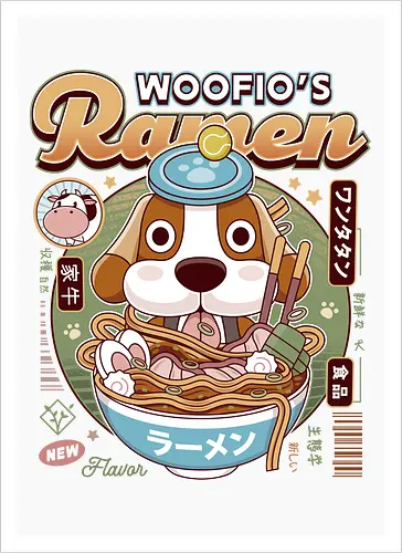 Woofio Vintage Ramen