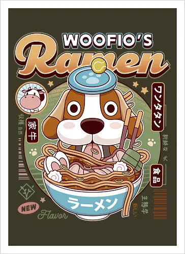 Woofio Vintage Ramen