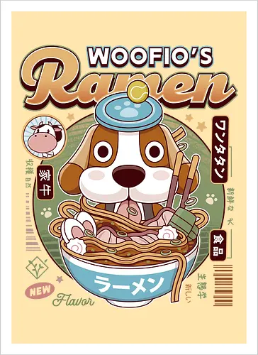 Woofio Vintage Ramen
