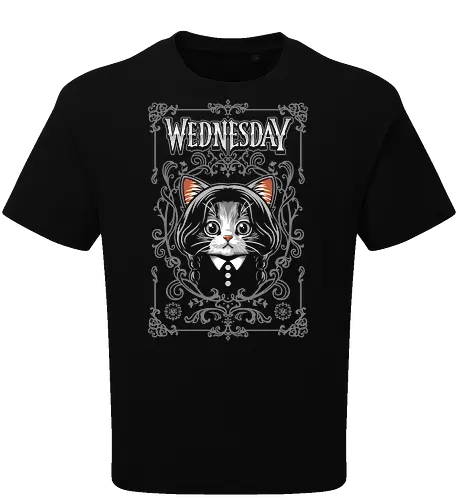 Wednesday Goth Cat
