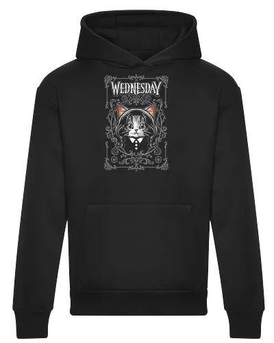 Wednesday Goth Cat