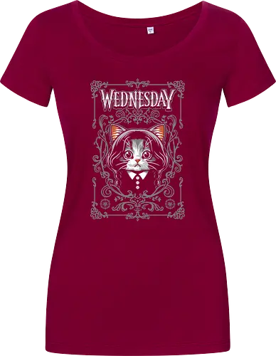 Wednesday Goth Cat