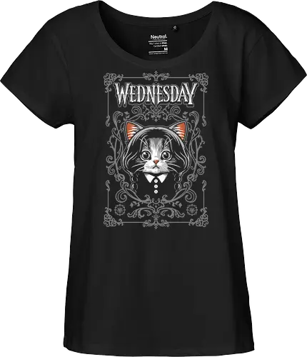 Wednesday Goth Cat