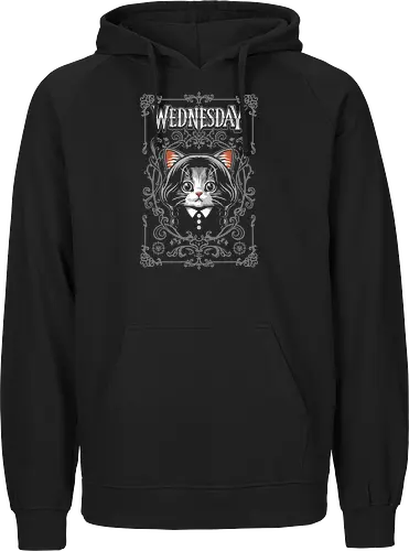 Wednesday Goth Cat