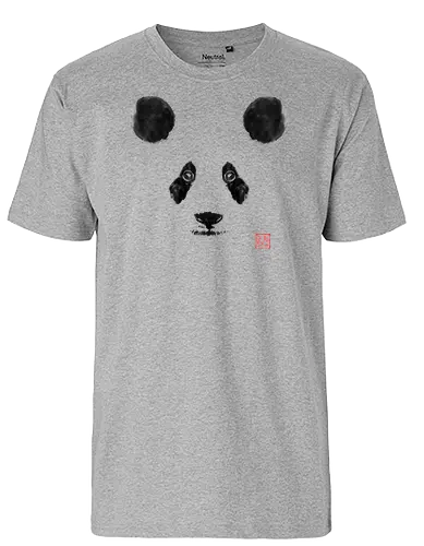 panda - panda, sumie, japan, bear - Fairtrade T-Shirt
