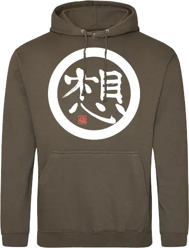 thoughts white round