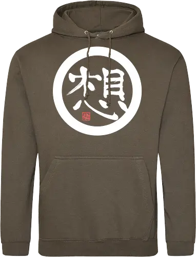 thoughts white round