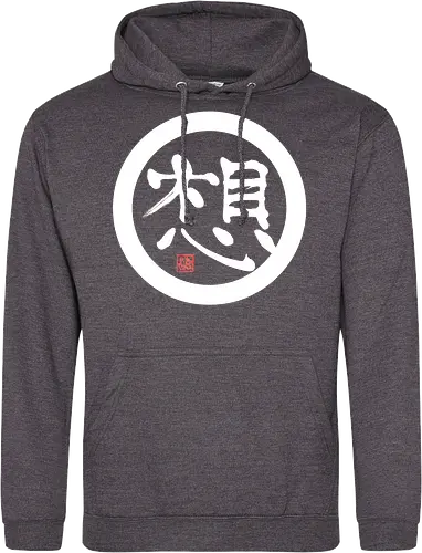 thoughts white round