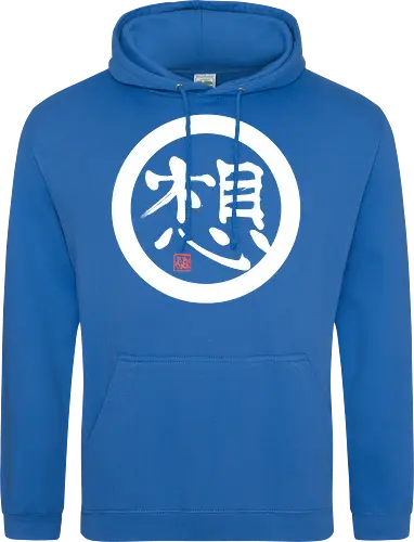 thoughts white round