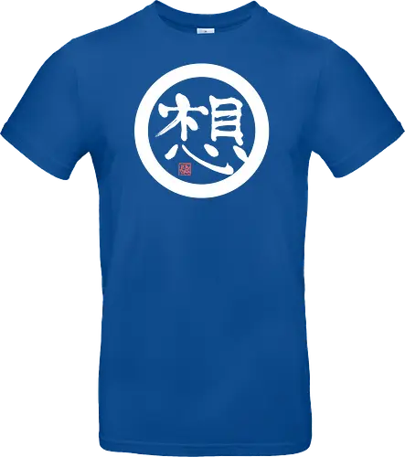 thoughts white round