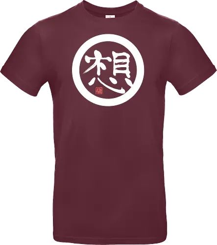 thoughts white round